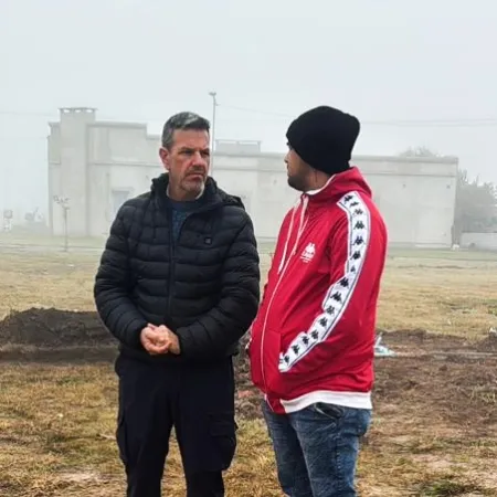 Roque Pérez: Sciaini anunció los avances sobre las obras en el Barrio La Copa
