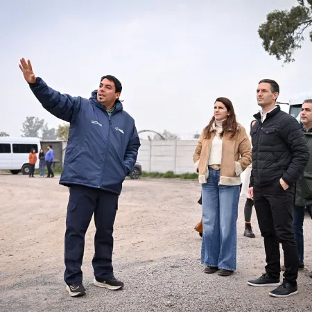 Mantegazza en Moreno: visita a la intendenta y charla sobre producción y gestión