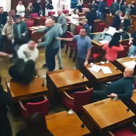 Piñas, insultos y suspensión: escándalo en el Concejo Deliberante de Mar del Plata