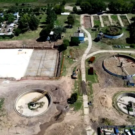 En Saladillo, una obra abandonada por Milei pone en aprietos: le pasaron la pelota a Kicillof
