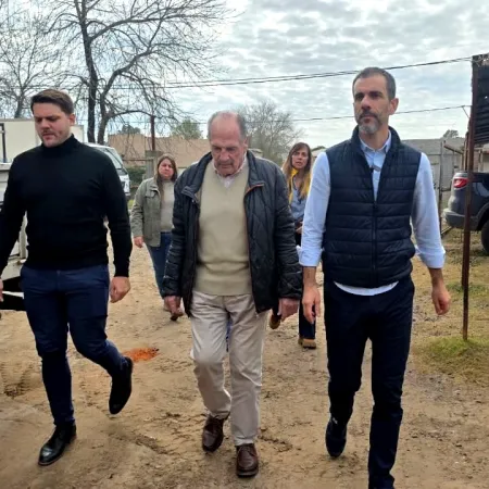 Petrecca visitó un municipio del Interior bonaerense para impulsar la producción y el desarrollo local