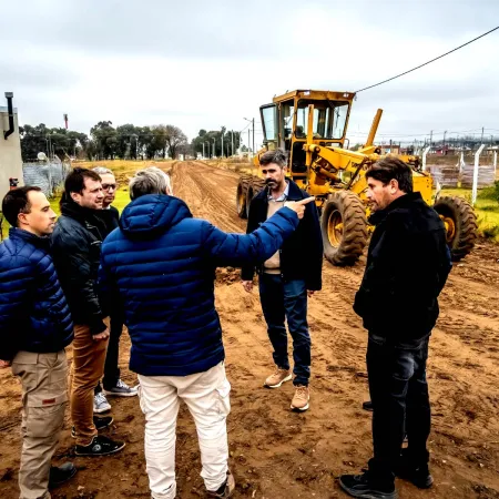Junín: el municipio realizó obras en las calles de los beneficiarios del plan “Proyectar II”