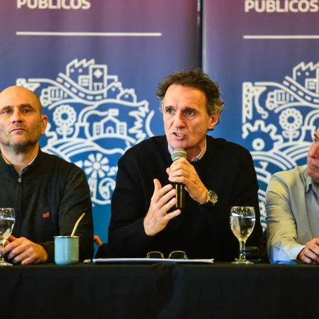 Katopodis presentó en Alberti los avances de la licitación para completar el tramo final del río Salado