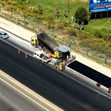 El Gobierno bonaerense avanza con la construcción del cuarto carril de la autopista Buenos Aires - La Plata