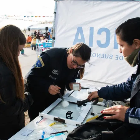 Magdalena fue sede de la 2° Jornada de Seguridad Vial junto a fuerzas locales y provinciales