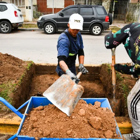 San Vicente acelera obras estratégicas para mejorar la circulación y la seguridad en todo el distrito
