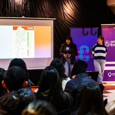 Quilmes presentó el taller “Juventudes y Empleabilidad” en el Centro de Empleados de Comercio