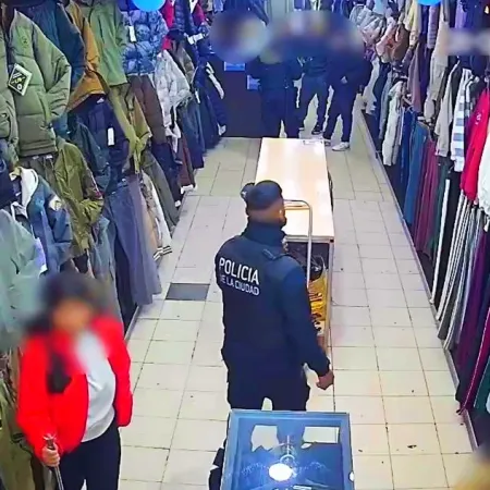 Detenidos cuando pretendían comprar camperas con tarjetas robadas