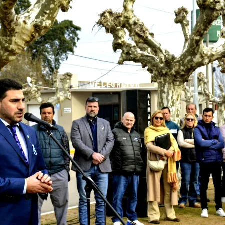 En el festejo del Día de la Independencia en 25 de Mayo, Egüen dejó un mensaje y definió el futuro de Pedernales