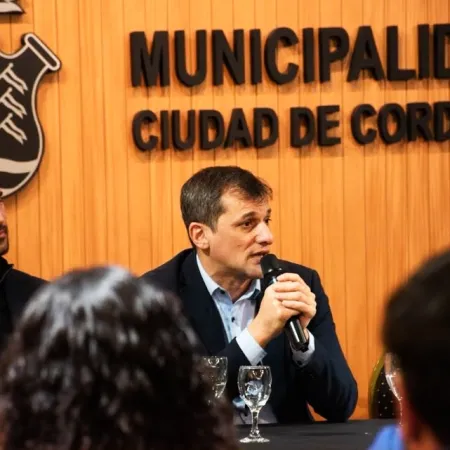 Passerini recibió a Nano Cara en Córdoba para presentar el III Congreso Federal e Internacional de Juventudes