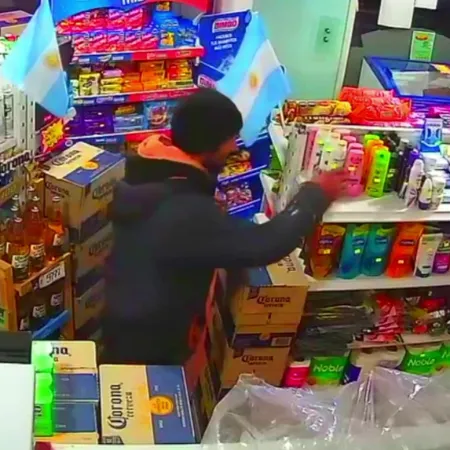 Con la modalidad mechero "limpió" un supermercado de Tandil
