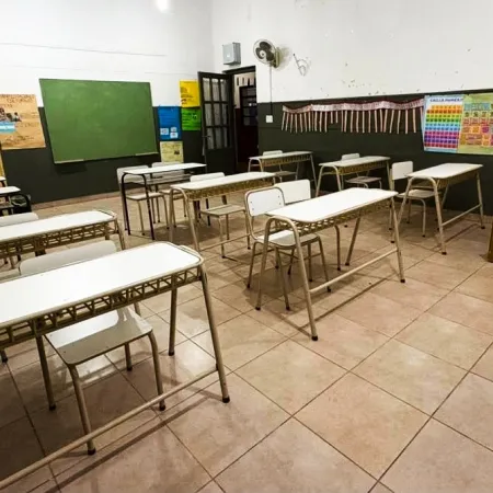 Roque Pérez invirtió en el nuevo sistema de filtrado por ósmosis para escuelas del distrito