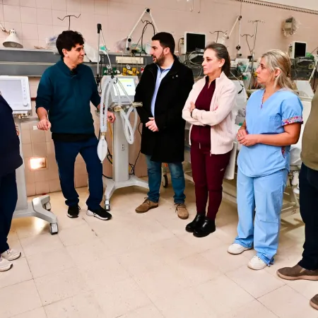 Egüen adquirió dos nuevos respiradores para la unidad de terapia intensiva del Hospital Unzué