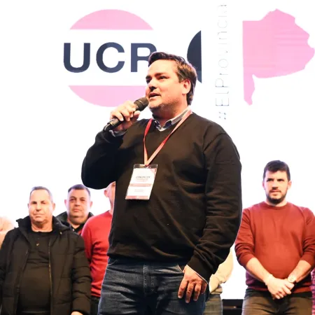 Emiliano Balbín visitó Colón con un fuerte mensaje para la UCR de cara a la carrera electoral 2027