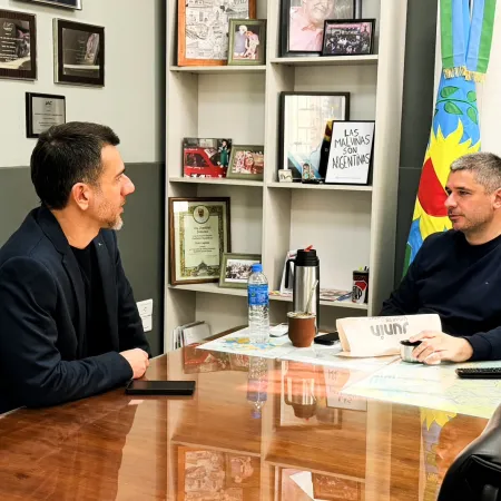 Petrecca se reunió con autoridades bonaerenses para gestionar obras de mejoras para Junín