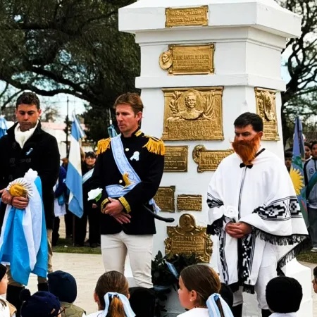 A 176 años de la muerte de San Martín, Alegre llamó a buscar la unidad con ideas en General Villegas