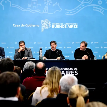 Kicillof activa un escudo contra el “Super Niño”: conferencia, anuncios y mesa interministerial