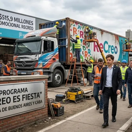 El gobierno de Kicillof licita un camión de publicidad por varios millones y generó otro frente de polémica