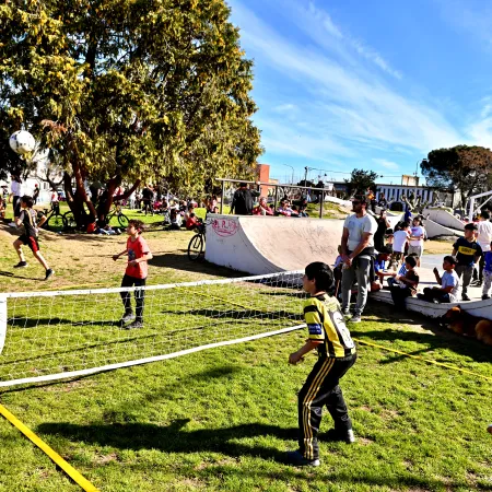 En 25 de Mayo, Egüen inauguró una obra clave y anticipó nuevos pavimentos