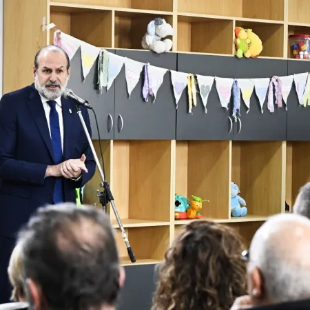Susbielles inauguró un nuevo jardín de infantes y afirmó que sigue trabajando en la recuperación de Bahía Blanca