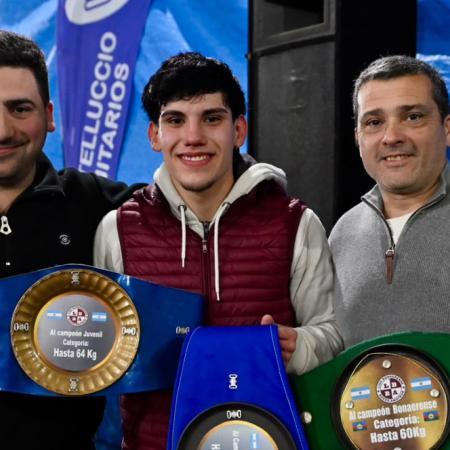 25 de Mayo se vistió de boxeo y Egüen cumplió una promesa