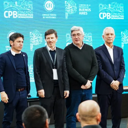 Alak apuntó contra el Gobierno de Milei y afirmó: “La provincia de Buenos Aires es el gran motor productivo nacional”