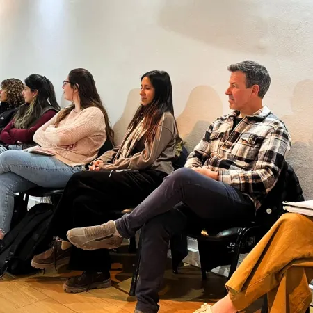 Sciaini presenció el desarrollo de la 3ª Mesa Local Intersectorial en Roque Pérez
