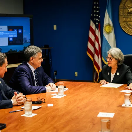 Seguridad, inversión y desarrollo urbano: Jorge Macri llevó la agenda de CABA a Estados Unidos