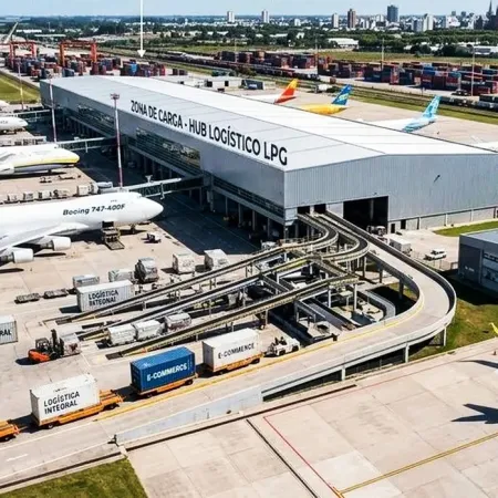 Inversión millonaria: Alak presentó un plan para convertir al Aeropuerto de La Plata en un hub logístico multimodal
