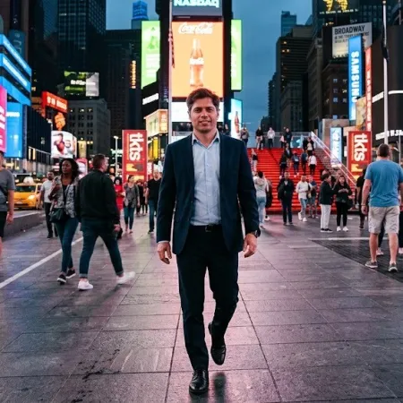 En modo candidato: Kicillof refuerza su agenda internacional y evalúa viajar a Nueva York