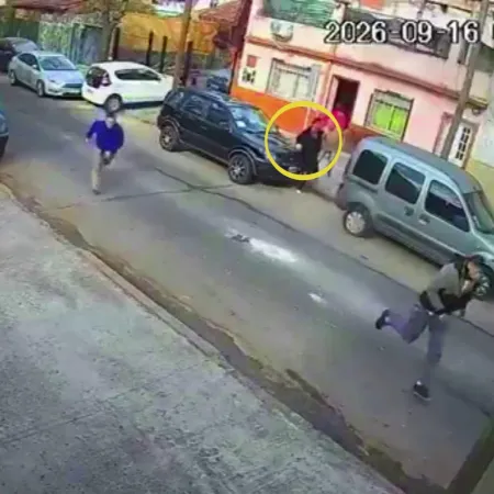 Engañaron a una jubilada para entrar a la casa y el hijo los enfrentó a trompadas