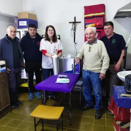 Chaves Municipio entregó nuevo equipamiento a la Sala de Primeros Auxilios de Juan Eulogio Barra