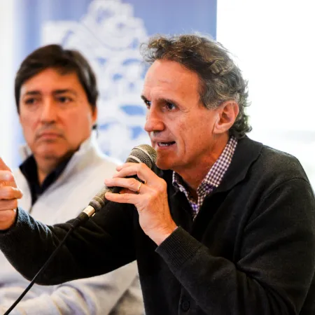 Katopodis presentó obras y proyectos para la prevención del cambio climático y la acumulación de agua