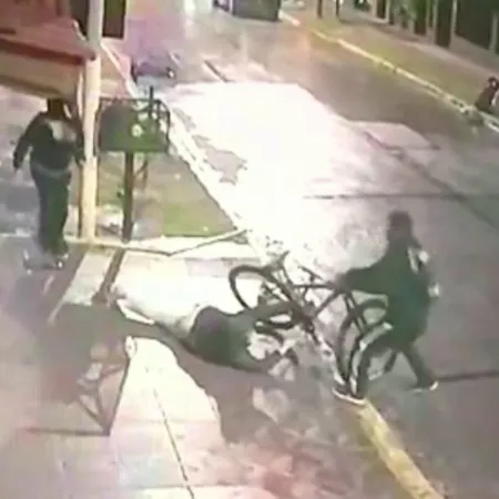 Salvaje robo en Berazategui: golpearon a una jubilada para quitarle la bicicleta