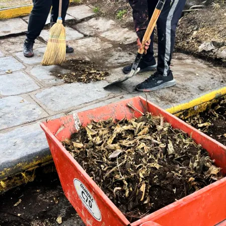 Chaves Municipio continúa con trabajos de mantenimiento y embellecimiento en espacios públicos
