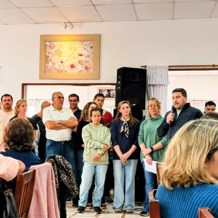 Egüen anunció un laboratorio propio y la incorporación de un mamógrafo para el Hospital San Roque de Riestra
