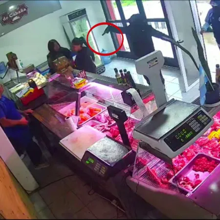 "Son mis hijas, no les hagan nada": a los tiros robaron una carnicería de La Plata