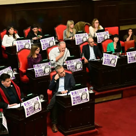 Sesión del Senado bonaerense: Montenegro dejó su banca entre silbidos, la nueva Ley Ema, homenajes y cruces