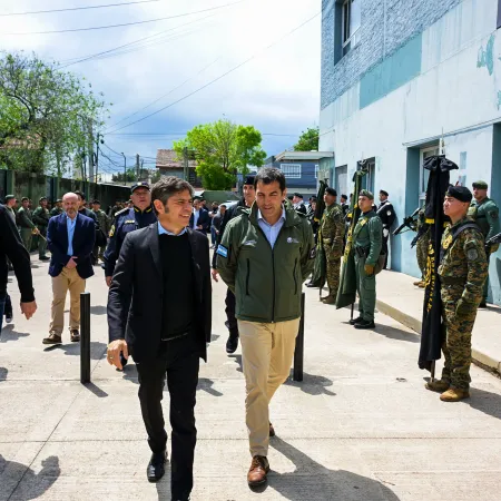 Nueva base de la UTOI: Kicillof le brinda ayuda a Ramón Lanús para mantener la seguridad en San Isidro