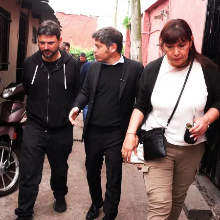 Luego de ubicarlo como segundo candidato por detrás de Cristina, Grabois se mostró con Kicillof