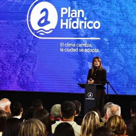 Magdalena Sierra anunció una inversión millonaria para un nuevo Plan Hídrico de Avellaneda