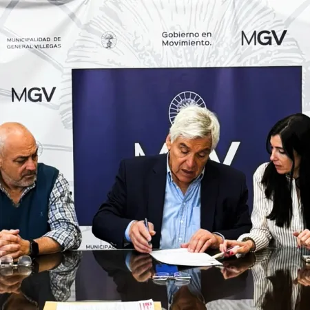 Alegre acelera con la etapa final del nuevo edificio del CEAM de General Villegas