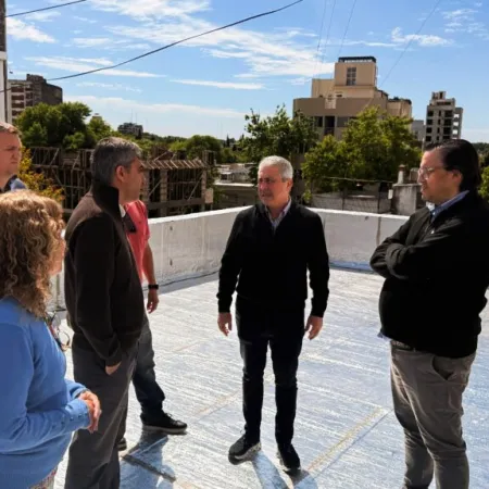 Javier Martínez anunció la finalizaron las obras de reparación y pintura en la Escuela Técnica Nº 2 de Pergamino