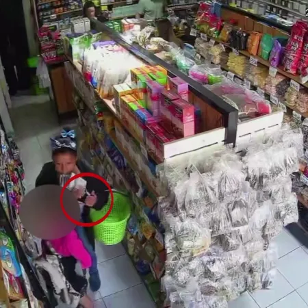 Sorpresa en Marcos Paz: con la participación de una nena, robó cerca de $400 mil en mercadería